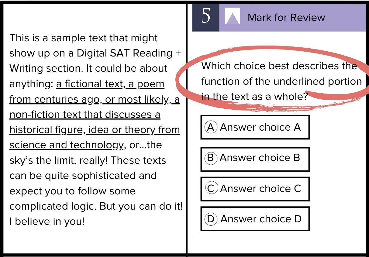 Five Tips for a High Digital SAT Reading + Writing Score — IVY